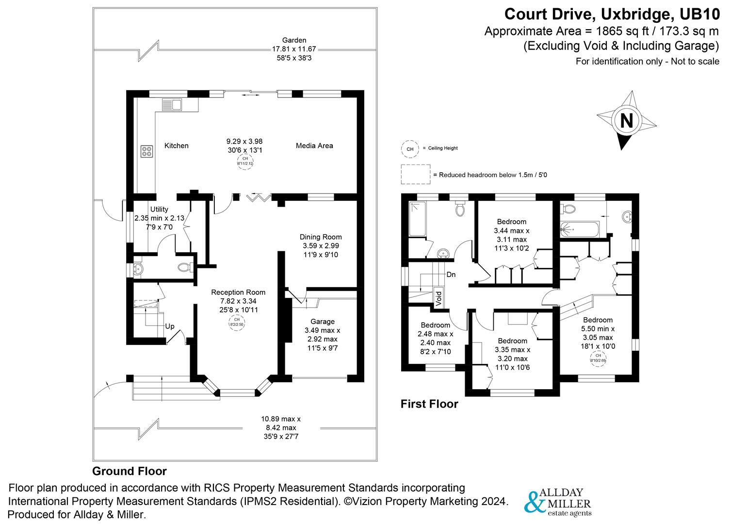 Property details for Court Drive, Hillingdon £950,000 Vebra